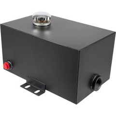 5 Gallon 14 Gauge Steel Hydraulic Fluid Reservoir Tank 1.5″ Inlet 0.75″ Outlet