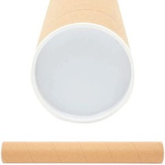 50 – 2″ x 26″ Round Cardboard Shipping Mailing Tube Tubes With End Caps