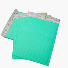 AirnDefense 500 #0 6.5X10″ Green Poly Bubble Mailers Shipping Padded Envelope