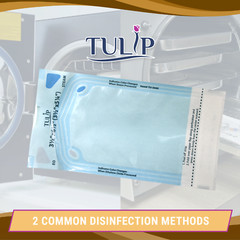200 3.5″ x 6.5″ Self-Sealing Sterilization Pouches Dental Medical Tulip