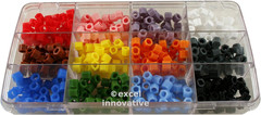 Kit of Silicone Color Bands for Instruments Identification 12 Assorted Colors in