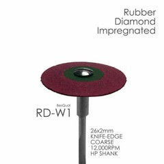 Dental Lab Rubber Diamond Polishers X-Fine Medium Coarse for zirconia porcelain