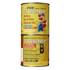 96 oz. Wood Epoxy Paste PC-Woody Repairs Damaged-Wood Reshape Rebuild Paintable