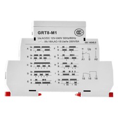 NEW GRT8-M1 Multifunction Time Relay Delay Time with 10 Functions AC/DC12V-240V