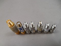 Lot of 7 Attenuators Weinschel, MA-Com, SMA