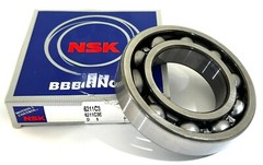 NEW NSK 6211 C3 Deep Groove Ball Bearing 55x100x21mm Free Shipping & Return