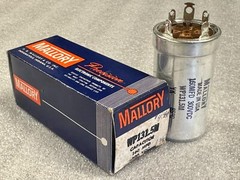 Mallory WP-131.5M 160 MF @ 300VDC Electrolytic Can Capacitor ~NOS