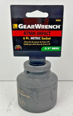 47mm Gearwrench Impact Socket, Shallow Well, 3/4″ Drive, 6-Point, # 84858