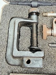 VTG Starrett No 196A1Z Dial Test Indicator Set Complete w Case Machinist