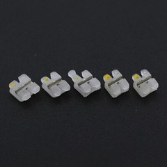 Orthodontic Bracket Ceramic Metal Slot Aesthetic Braces Roth 018 022 3M Clarity