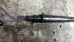 IKO LSAG12 e323 49 058 LINEAR BALL SPLINE SHAFT & gear 87.5mm japan