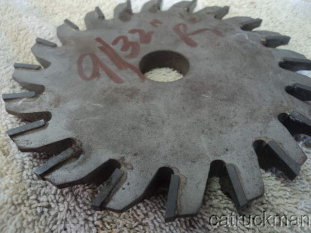 20 Tooth Carbide Tipped 9/32″ Radius Cutter w/ 1″ Bore for Table Saw or Sticker