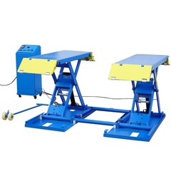 6600LB 110V Electric Mid-Rise Car Lift – CE Approved | USA Stock, FREE SHIPPING
