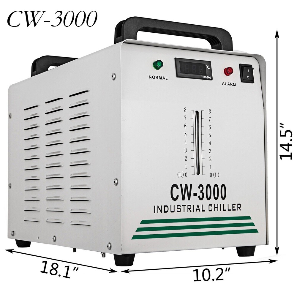 SIHAO CW3000 Laser Engraving Chiller Thermolysis Industrial Water Cooler Machine