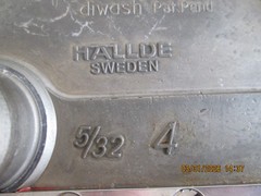 Hobart Hallde Genuine 00-915532 Slicer Plate, 4MM,5/32 for FP100