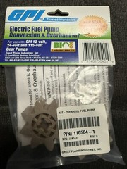 Lot Of 5 – GPI Electric Fuel Pump CONVERSION & OVERHAUL Kit 110504-1 FREE SHIP