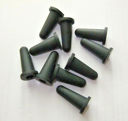 10EA Conical Rubber Grommets / Plug for 1/2″ Hole 9/32 ID –
