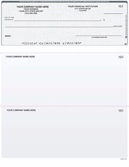 Printed Computer Checks Comparable With QuickBooks w / CUSTOM Logo 100 Checks