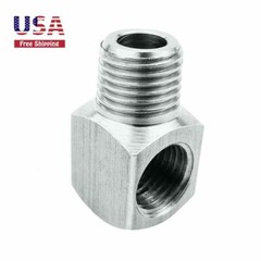 SS304 Cast Pipe Fittings 90 Degree Steet Elbow 1/4″ Male x 1/4”Female Water Fuel