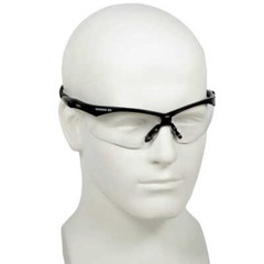 KLEENGUARD NEMESIS RX READERS CLEAR LENS BLACK FRAME SAFETY GLASSES W/ BIFOCALS
