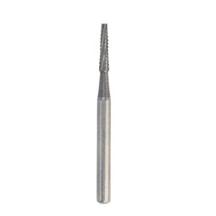 Dental Carbide Burs FG701L Friction Grip Flat End Taper Cross Cut Long Head 21mm