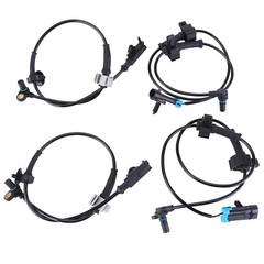 Front and Rear Left & Right ABS Wheel Speed Sensor 2 Pair for Chevy Silverado☀️