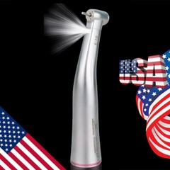 Dental 1:5 Increasing LED Fiber Optic Contra Angle 4 Spray Fit NSK X95L Ti-Max