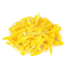 Pack of 200 Dental Tooth Gap Wedges with End Circular Holes Plastic Wedge 4 Size
