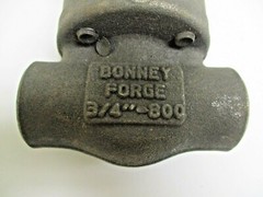 BONNEY FORGE, 3/4″ 800 GATE VALVE, A105N, HL 11-LE, TRIM: CR13