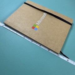 Microsoft Logo Journal Rules Notebook 5×7 Built In Bookmark