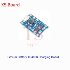 TP4056 Charging Board Charger Module 5V 1A Micro USB 18650 Lithium Battery 5pcs