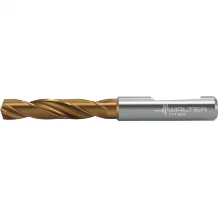 WALTER DC160-03-12.300F1-WJ30ET High Performance Drills, 0.4843 Inch Diameter,