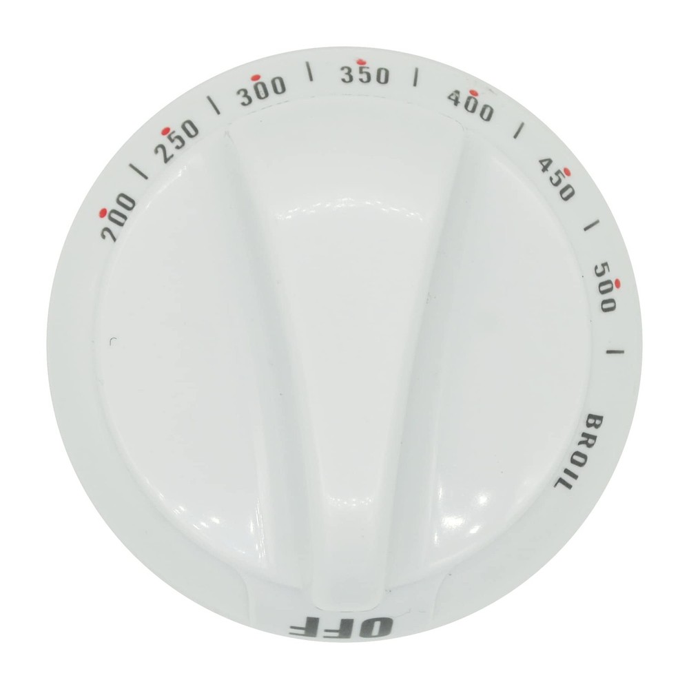 GYOFFULL WB03K10036 Thermostat Stove Knob White Replacement Part 1PC,