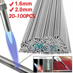 1.6mm/2mm Universal Welding Sticks Low Temperature Easy Welding Flux-Cored Rods