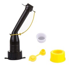 Gas Can Spout Replacement Upgraded Angle Nozzle Kit with Stainless Steel Filt…