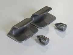 John Deere Quick Attach Weld Bracket 120R 200 300 400 500 Loader Hooks & Pins