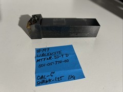 valenite MTFNR-20-4 D Indexible Carbide Lathe Toolholder 6”OAL 1.25 Shank