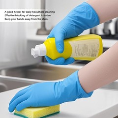 1000Pcs 4.5 Mil BLUE Nitrile Exam Gloves S/M/L/XL Latex-Free Medical Grade