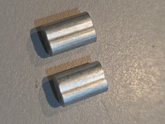 25 new 1/8″ Aluminum Swage Sleeves for Wire Rope Cable