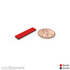 1 x 1/4 x 1/16 Inch Neodymium Rare Earth Bar Magnets N42 (32 Pack)