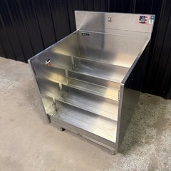 Perlick TS24LS 24″ Liquor Display Unit Underbar 5-Tier Stainless Steel NSF Used