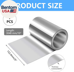 Aluminum Flashing Roll,6In X 10Ft Metal Roof Panels,32 Gauge (0.0078″/0.2Mm) Alu