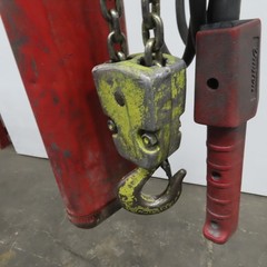 Dayton 3Z326 2 Ton Electric Hoist 10′ Lift 8 FPM 230/460V 3Ph