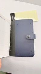 Filofax The Original Leather Navy Personal Agenda/Planner Organizer