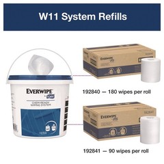 Tork 192850 8.5 in. x 7 in. x 7 in. Chem-Ready Buckets – White (5/Carton) New