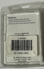 JB INDUSTRIES QC-13445-134A 1/2″ACME Quick Coupler X 1/4″ Male Flare – 1PC