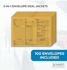 3-in-1 Deal Envelope Deal Jacket (100 per Pack) (W14)