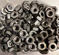 (100) 1/4-20 Hex Jam Nuts Plain Steel Thin Nuts Half The Size Of Standard 1/4″20