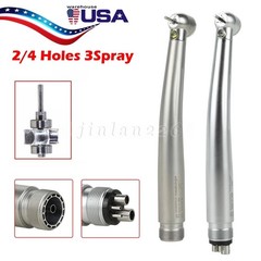 E-generator Dental LED with light High Speed Handpiece 4/2 holes YBM/YBB USA