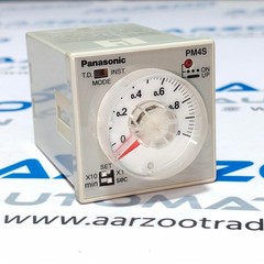 NEW PANASONIC PM4S MULTIRANGE TIMER PM4S-A2C10M-AC120V 5A 250V CONTACT